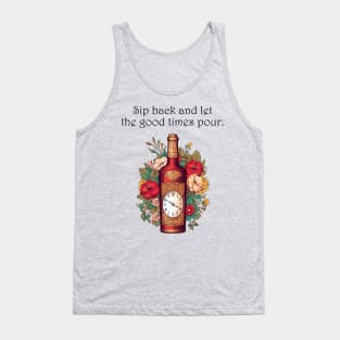 Sip Back and Enjoy the 'Pour-fect' Moment Tank Top